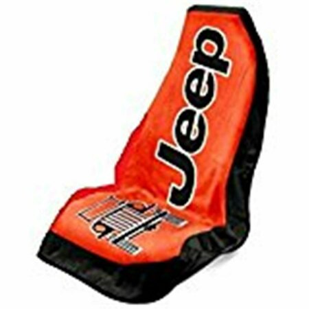 SEAT ARMOUR Red Seat Cover for Jeep Towel2GO SE43483